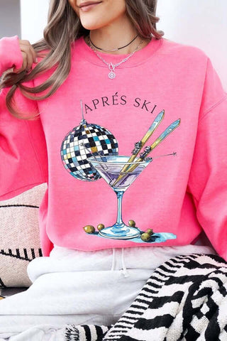 Apres Ski Club Graphic Sweatshirt - 1985 the VAULT Boutique