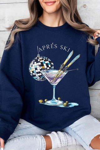 Apres Ski Club Graphic Sweatshirt - 1985 the VAULT Boutique