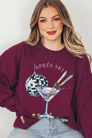 Apres Ski Club Graphic Sweatshirt - 1985 the VAULT Boutique