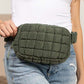 Evyn Quilted Puffer Sling Belt Bum Bag - 1985 the VAULT Boutique