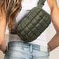 Evyn Quilted Puffer Sling Belt Bum Bag - 1985 the VAULT Boutique