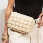Evyn Quilted Puffer Sling Belt Bum Bag - 1985 the VAULT Boutique