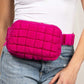 Evyn Quilted Puffer Sling Belt Bum Bag - 1985 the VAULT Boutique