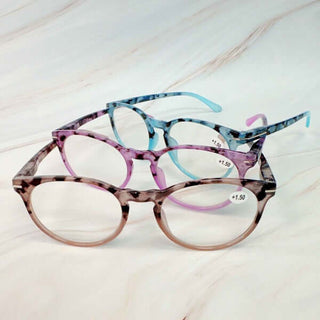 Color Tortoise Reading Glasses - 1985 the VAULT Boutique