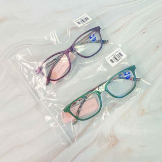 Paisley In Color Blue Light Reading Glasses - 1985 the VAULT Boutique