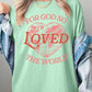 For God So Loved the World Graphic Heavy Cotton Tee - 1985 the VAULT Boutique