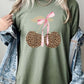 Leopard Cherry Bow Graphic Heavy Cotton Tee - 1985 the VAULT Boutique