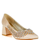 Abatina Satin Diamante Embellished Pumps - 1985 the VAULT Boutique
