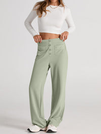 High Waist Wide Leg Pants - 1985 the VAULT Boutique