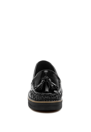 Strelka Tassel Detail Flatform Loafers - 1985 the VAULT Boutique