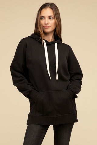 Oversized Hoodie Longline Sweatshirt - 1985 the VAULT Boutique