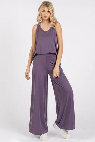 Mittoshop Yoga Air Stretch Elastic Waist Wide Leg Pants - 1985 the VAULT Boutique