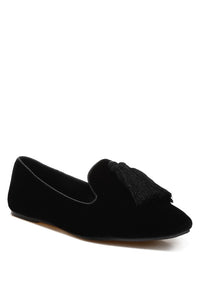 Tromso Iconic Tassel Detail Velvet Loafers - 1985 the VAULT Boutique