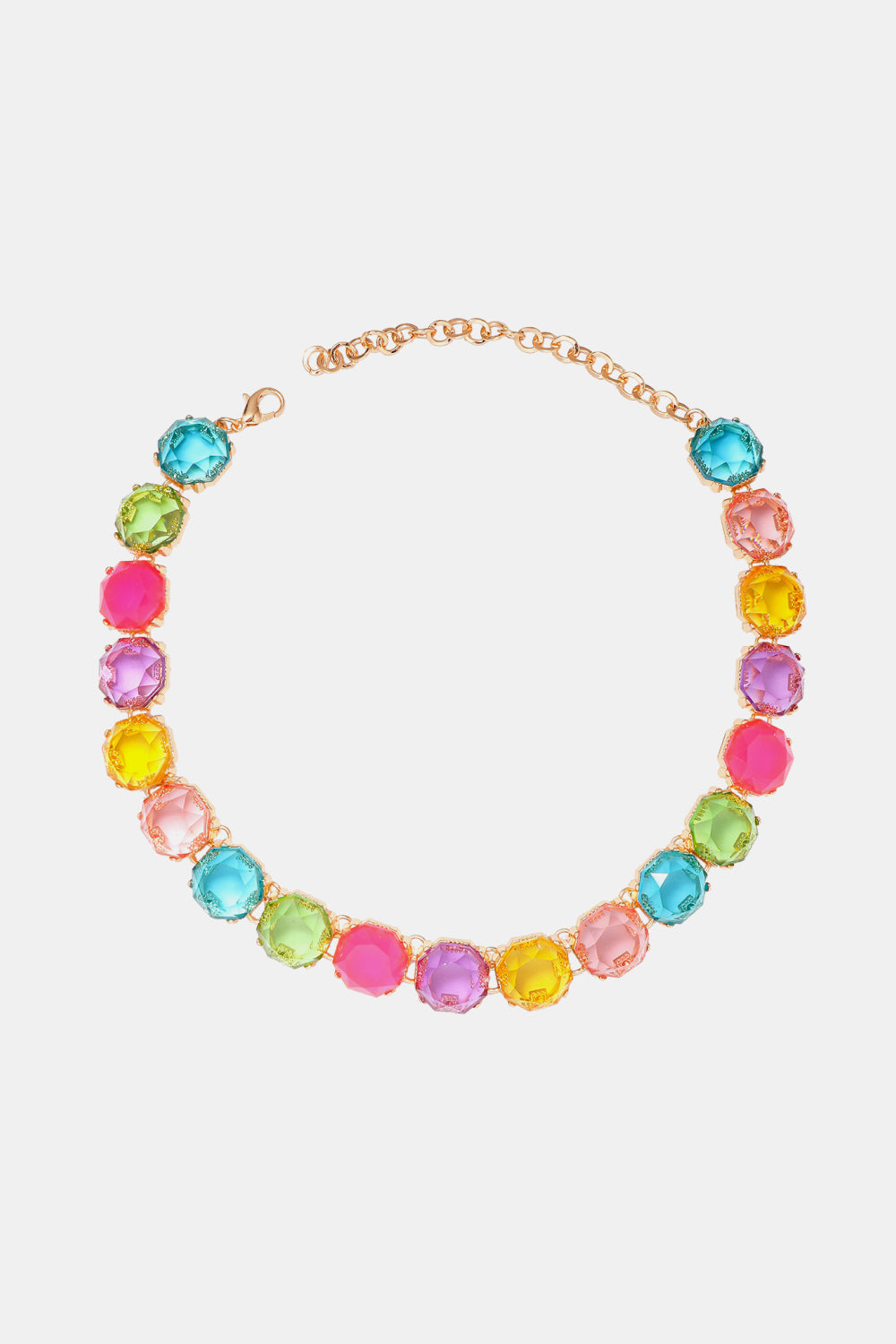 Zinc Alloy Resin Necklace - 1985 the VAULT Boutique