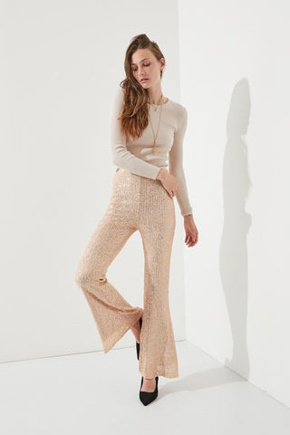 HIGHWAIST SEQUIN PANTS - 1985 the VAULT Boutique