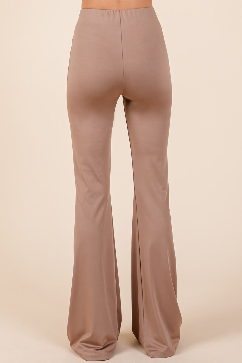 Mittoshop Stretchy Soft Elastic Waist Flare Pants - 1985 the VAULT Boutique