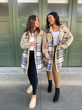 Durham Plaid Jacket in Two Colors - 1985 the VAULT Boutique