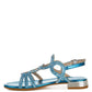 Jisters Cut Out Detail Rhinestone Flat Sandals - 1985 the VAULT Boutique