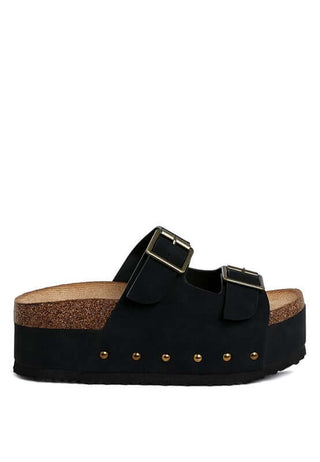 Impala Studded Faux Leather Slip Ons - 1985 the VAULT Boutique