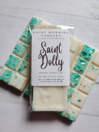 Saint Dolly | Coconut Cake Snap Bar Wax Melts - 1985 the VAULT Boutique