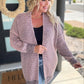 Contrast Trim Knit Cardigan in Four Colors - 1985 the VAULT Boutique