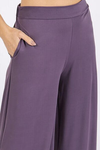 Mittoshop Yoga Air Stretch Elastic Waist Wide Leg Pants - 1985 the VAULT Boutique