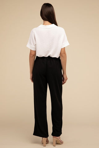 Waffle Trouser Pants - 1985 the VAULT Boutique