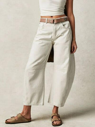 Wide Leg Jeans with Pockets - 1985 the VAULT Boutique