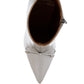 Capper Bow Detail Metallic High Ankle Boots - 1985 the VAULT Boutique