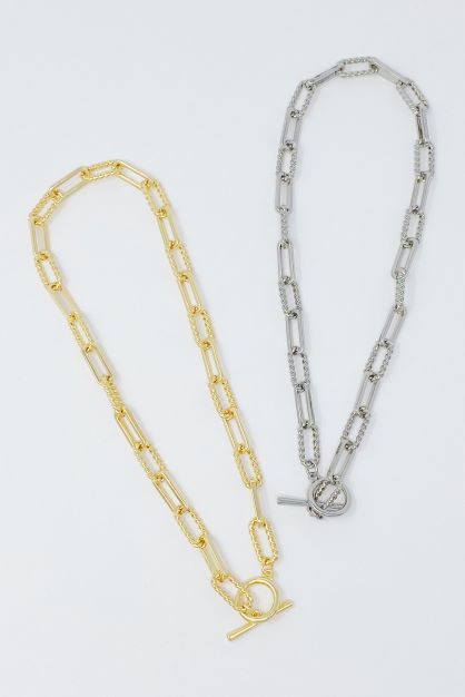 Toggle Chain Link Necklace - 1985 the VAULT Boutique