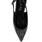 Zehra Boucle Slingback Pumps - 1985 the VAULT Boutique