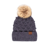 CC Brand Crafted Pom Detail Beanie - 1985 the VAULT Boutique