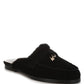 Bosnia Suede & Faux Fur Slip On Mules - 1985 the VAULT Boutique