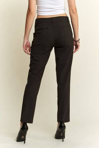 ADORA Zipper Skinny 2 Pockets Pants - 1985 the VAULT Boutique