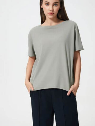 Millennia Round Neck Short Sleeve Active T-Shirt - 1985 the VAULT Boutique