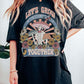 Retro Lets Grow Together Oversized Graphic Tee - 1985 the VAULT Boutique