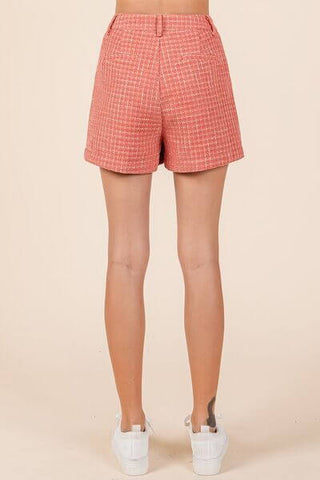 Mittoshop Tweed Classic Shorts with Side Pockets - 1985 the VAULT Boutique