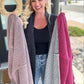 Contrast Trim Knit Cardigan in Four Colors - 1985 the VAULT Boutique