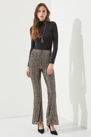 HIGHWAIST SEQUIN PANTS - 1985 the VAULT Boutique