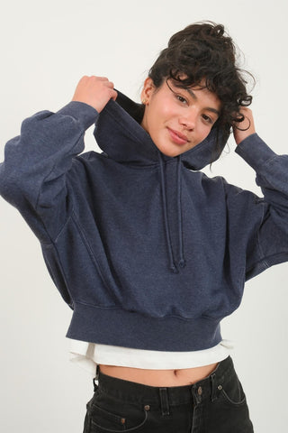 HYFVE Drop Shoulder Cropped Hoodie - 1985 the VAULT Boutique