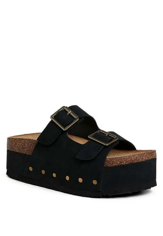 Impala Studded Faux Leather Slip Ons - 1985 the VAULT Boutique