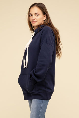 Oversized Hoodie Longline Sweatshirt - 1985 the VAULT Boutique