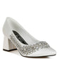 Abatina Satin Diamante Embellished Pumps - 1985 the VAULT Boutique