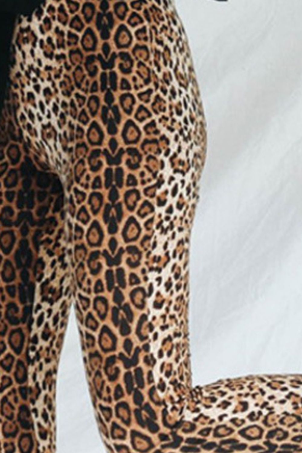 Leopard Print Flare Leg Pants - 1985 the VAULT Boutique