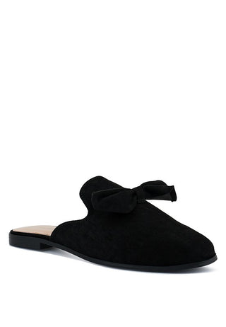 DOBOS CASUAL WALKING BOW MULES - 1985 the VAULT Boutique