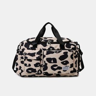 Oxford Cloth Animal Print Travel Bag - 1985 the VAULT Boutique