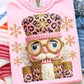 Pink Leopard Nutcracker Graphic Tee and Sweatshirt