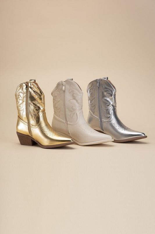 WILLA Western Booties - 1985 the VAULT Boutique