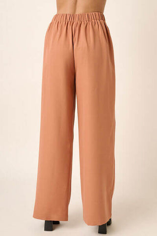 Mittoshop Inverted Pleat Detail Wide Leg Pants - 1985 the VAULT Boutique