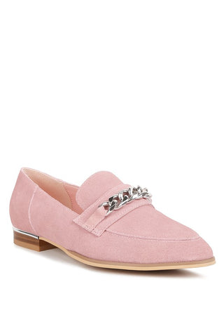 Ricka Chain Embellished Loafers - 1985 the VAULT Boutique